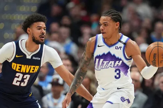 Kaiyun Sports-开云体育-客场险胜!掘金本赛季双杀爵士,3月28日两队将再度对决