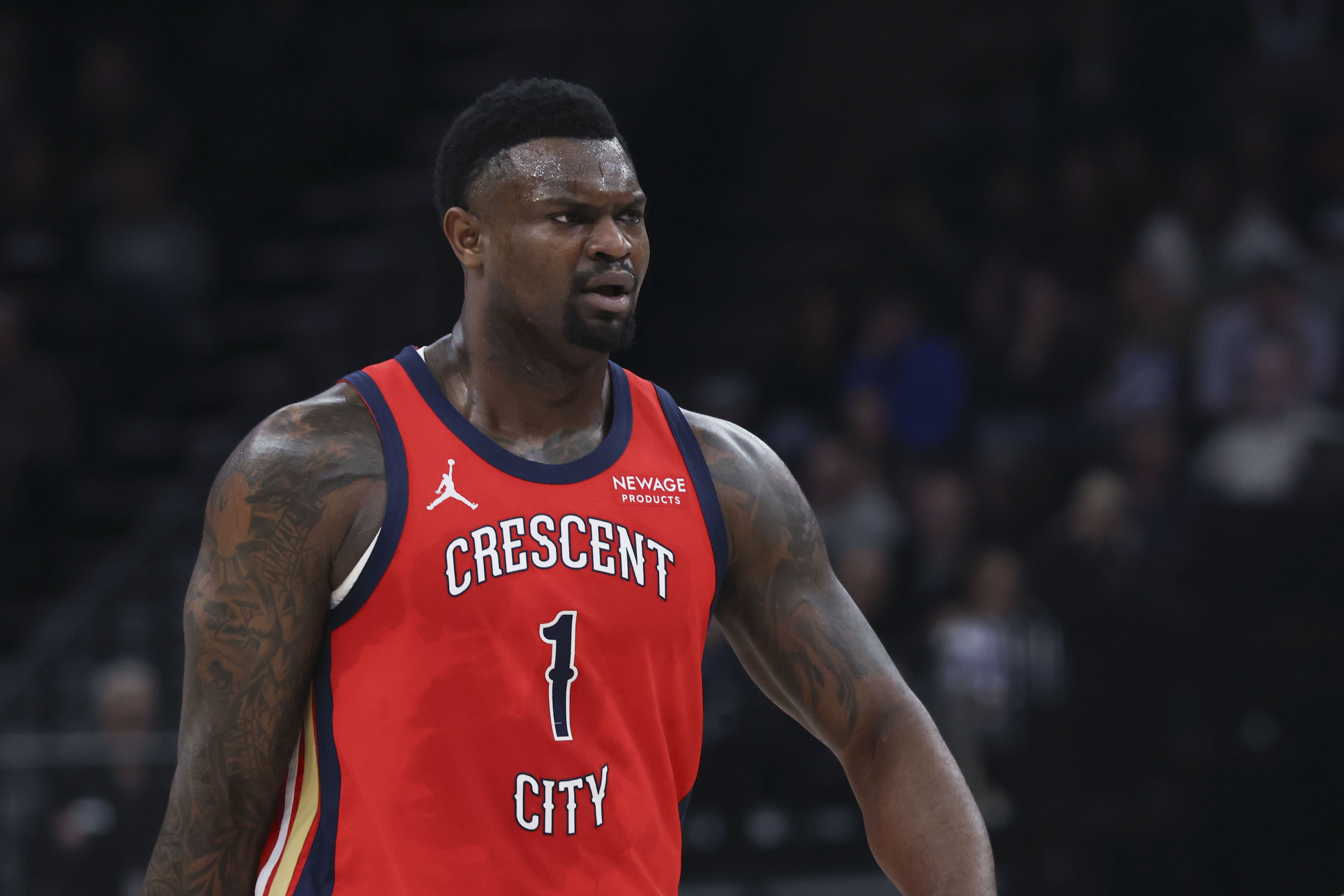 高效表现但出现关键失误！锡安10中7&amp;罚球9中7 砍下21分5板2帽