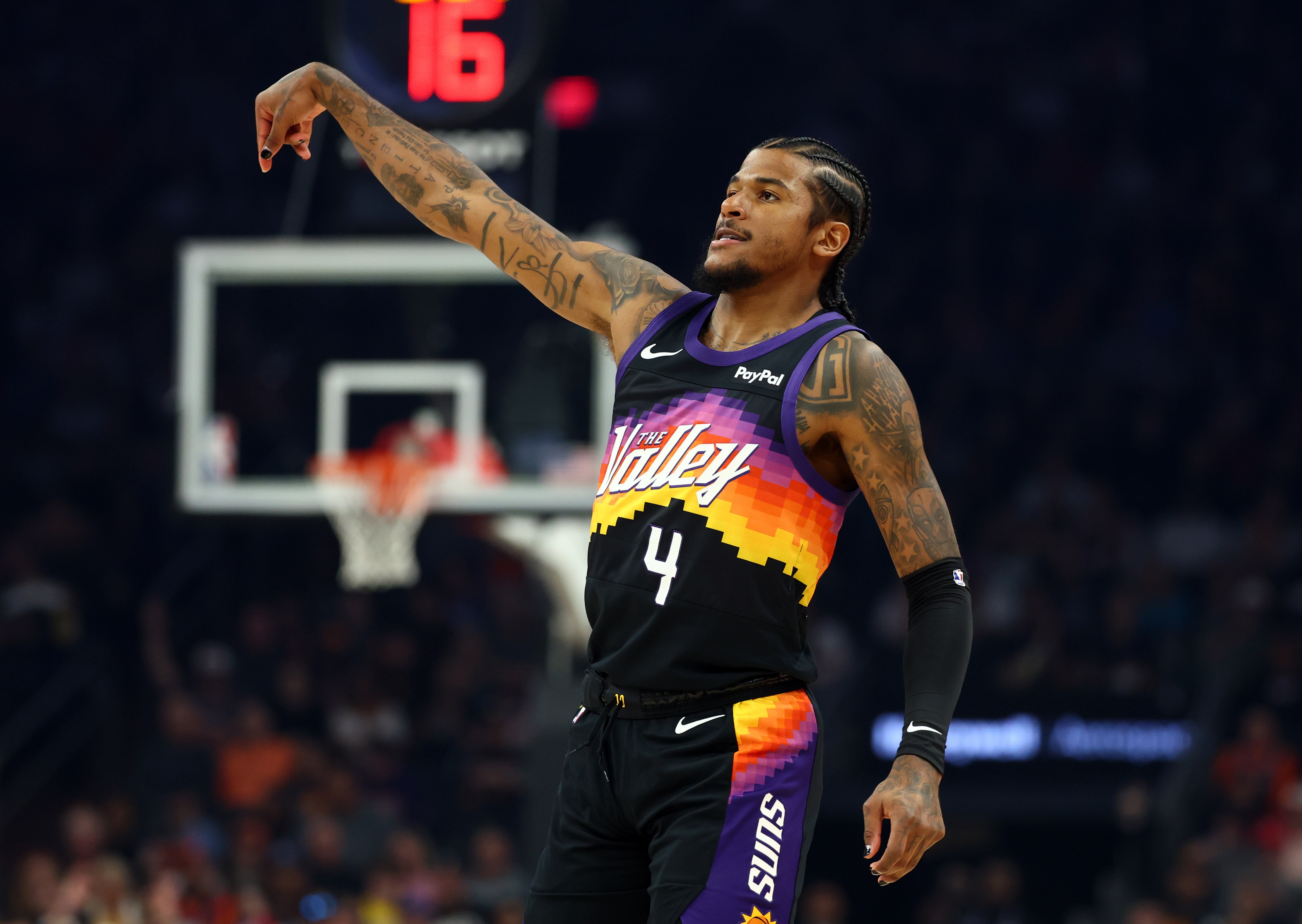 开云体育平台-杀疯了！杰伦·格林高难度中投打进后三分还有 8记三分平生涯最高